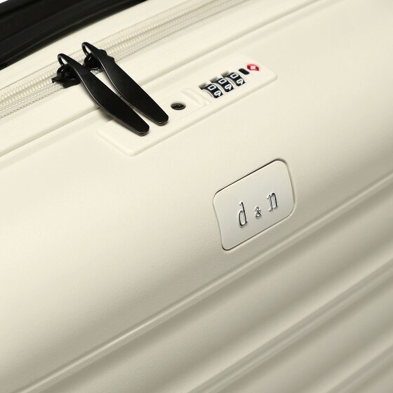 d&n Travel Line 4700 4 Rollen Kabinentrolley 55 cm mit Dehnfalte