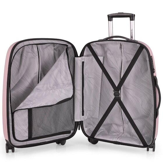 Gabol Paradise XP 4 Rollen Trolley M 67 cm mit Dehnfalte