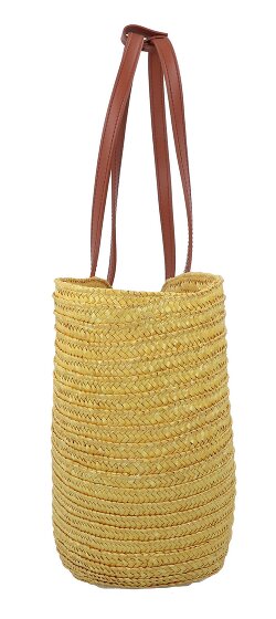 Patrizia Pepe Summer Straw Shopper Tasche 51 cm