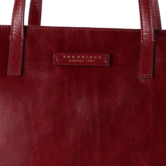 The Bridge Mirra Schultertasche Leder 32 cm Laptopfach