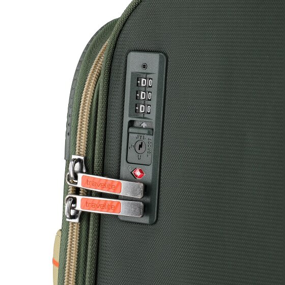 Travelite Color Craze 4 Rollen Kofferset 3-teilig mit Dehnfalte