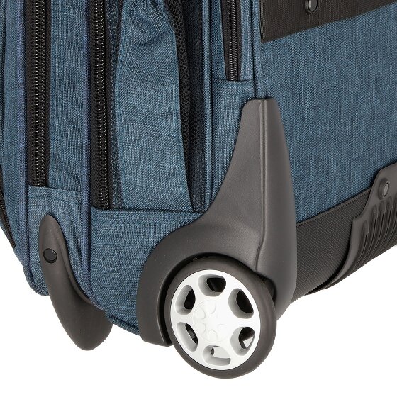 Dermata 2 Rollen Businesstrolley 41 cm Laptopfach