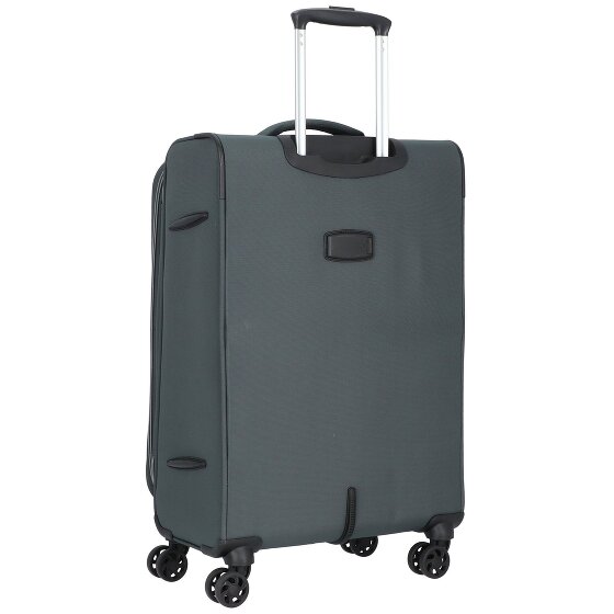 d&n Travel Line 9204 4 Rollen Kofferset 3-teilig mit Dehnfalte