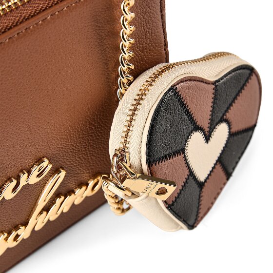 Love Moschino Heart Charm Umhängetasche Leder 20 cm