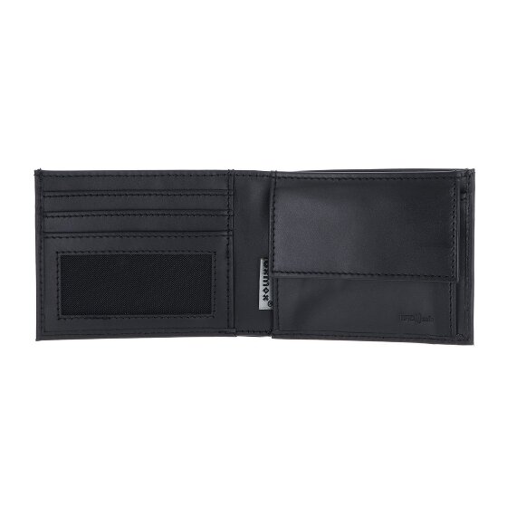 oxmox Leather Geldbörse RFID Schutz Leder 11 cm