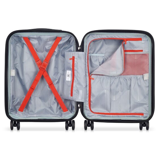 Delsey Paris Shadow 5.0 Slim 4-Rollen Kabinentrolley 55 cm