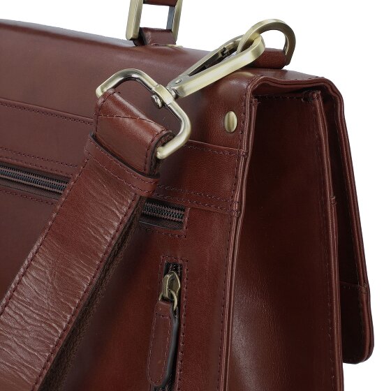 Leonhard Heyden Cambridge Aktentasche Leder 38 cm Laptopfach
