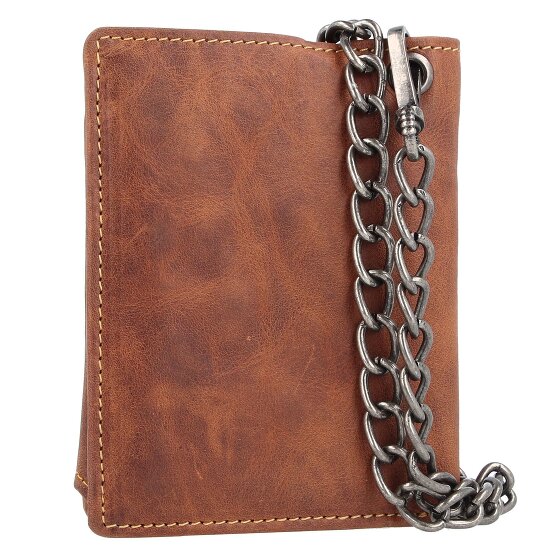 Greenburry Vintage Cafe-Racer Geldbörse RFID Leder 9,5 cm