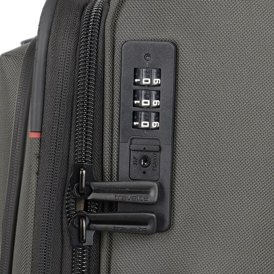 Travelite Crosslite 5.0 2 Rollen Kabinentrolley 54 cm