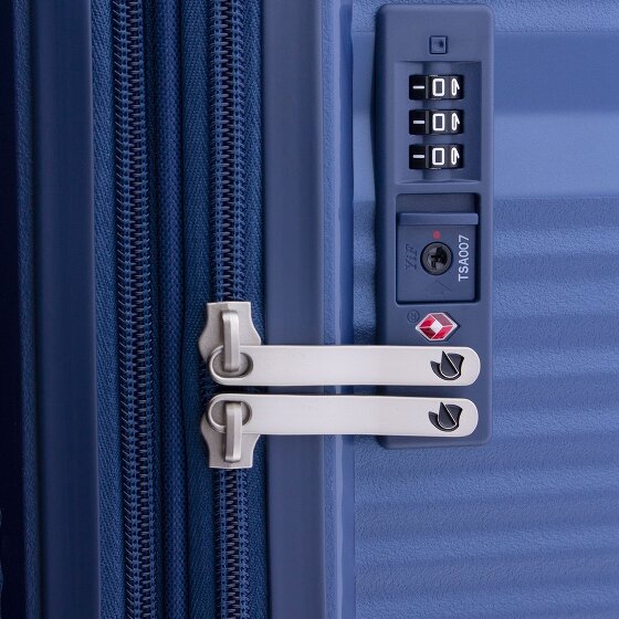 Gladiator 0800 4 Rollen Trolley 76 cm mit Dehnfalte