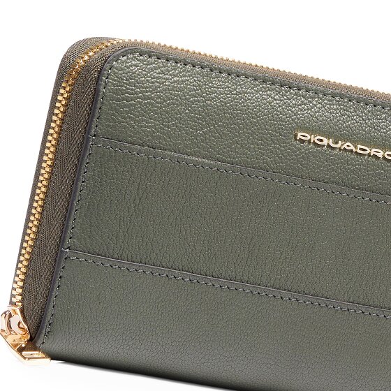 Piquadro Patricia Geldbörse RFID Schutz Leder 19 cm