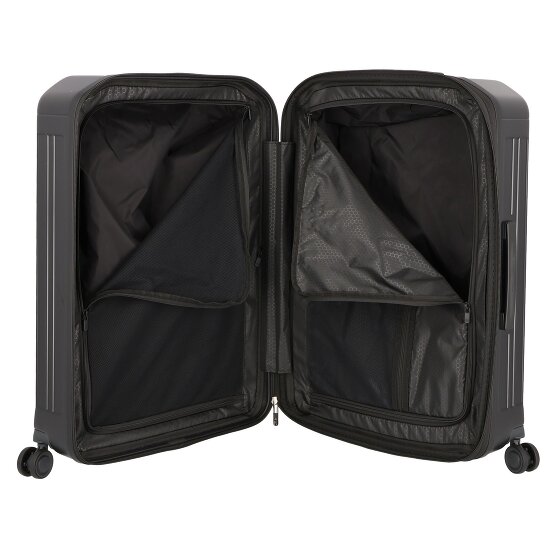 Piquadro PQ Light 4 Rollen Trolley 69 cm mit Dehnfalte