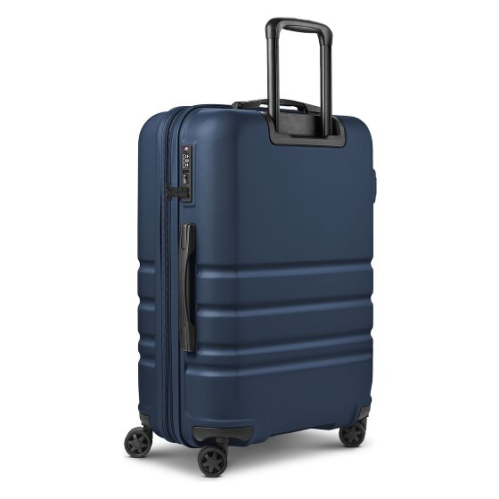 Redolz Pro ABS Medium+ 4 Rollen Trolley 65 cm mit Dehnfalte