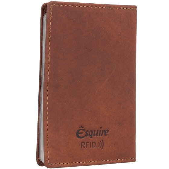Esquire Dallas Kreditkartenetui RFID Schutz Leder 7.5 cm