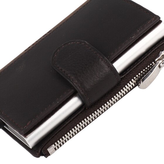 Maître Bundenbach C-Four Kreditkartenetui RFID Schutz Leder 10 cm