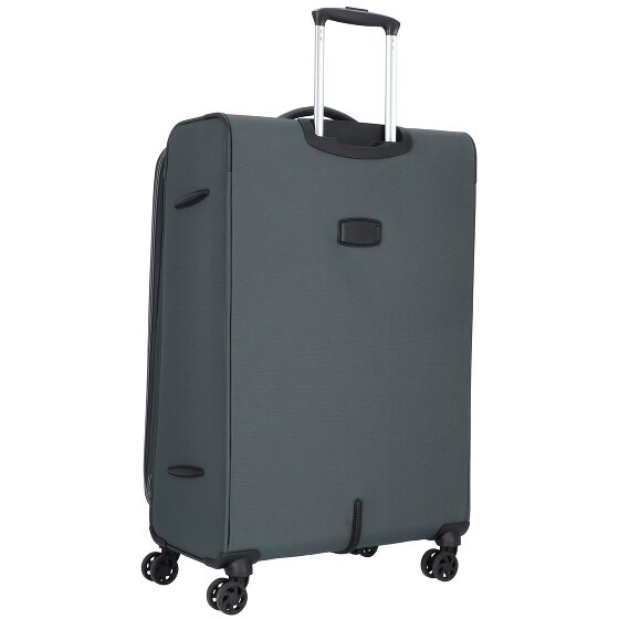 d&n Travel Line 9204 4 Rollen Trolley L 76 cm mit Dehnfalte