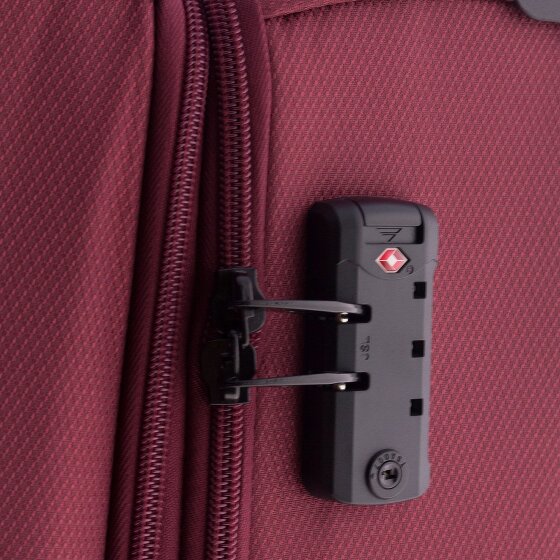 Gladiator 4700 4 Rollen Kabinentrolley 55 cm mit Dehnfalte