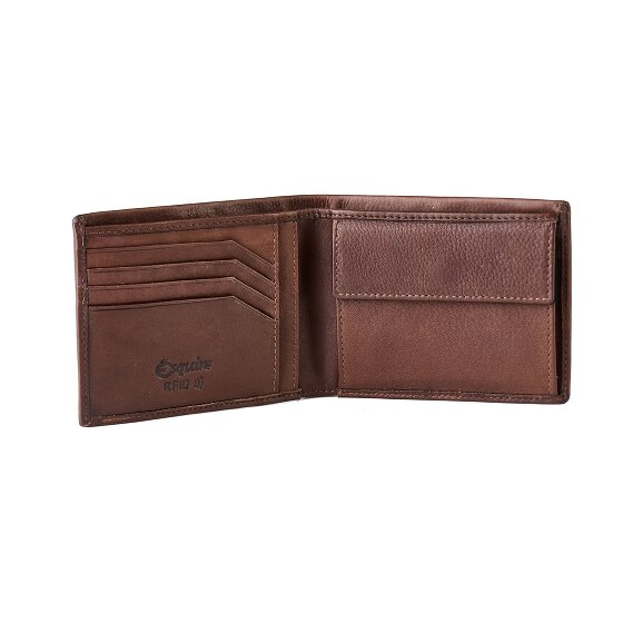Esquire Chicago Geldbörse RFID Schutz Leder 12 cm