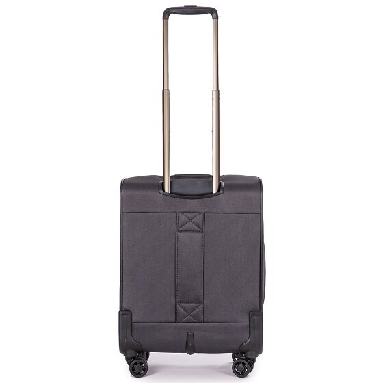 Stratic Bendigo Light + 4 Rollen Kabinentrolley 54 cm mit Dehnfalte