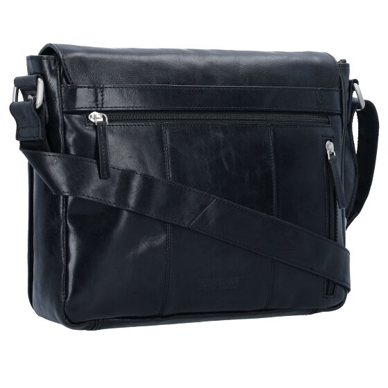 Leonhard Heyden Cambridge Messenger Leder 32 cm Laptopfach