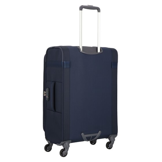 Samsonite Citybeat 4 Rollen Trolley 66 cm mit Dehnfalte