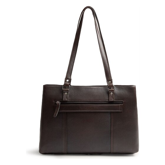 The Chesterfield Brand Alverino Schultertasche Leder 38 cm Laptopfach