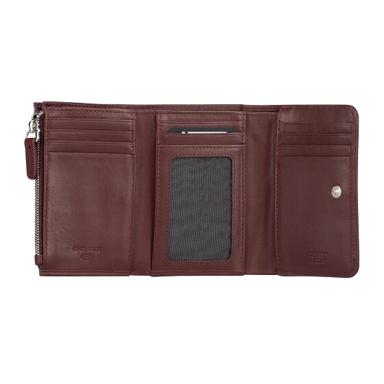 Jost Arva Geldbörse RFID Schutz Leder 12 cm
