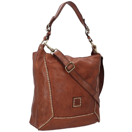 Campomaggi Schultertasche Leder 33 cm