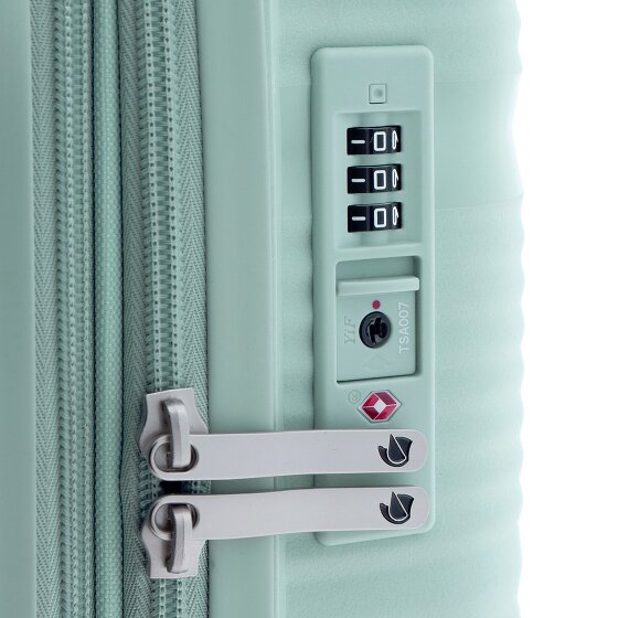 Gladiator 0800 4 Rollen Kabinentrolley 55 cm mit Dehnfalte