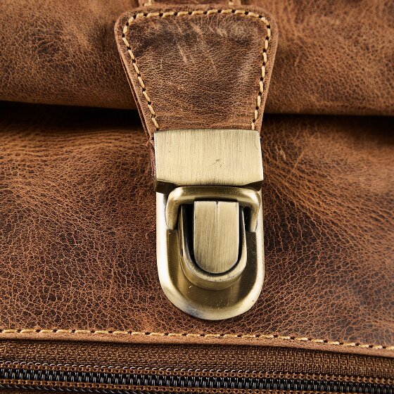 Greenburry Vintage Umhängetasche Leder 27 cm