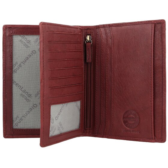 Greenland Nature Soft Colour Reisepassetui RFID Leder 12 cm