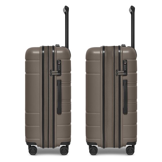 Redolz Essentials 11 4 Rollen Trolley 66 cm mit Dehnfalte