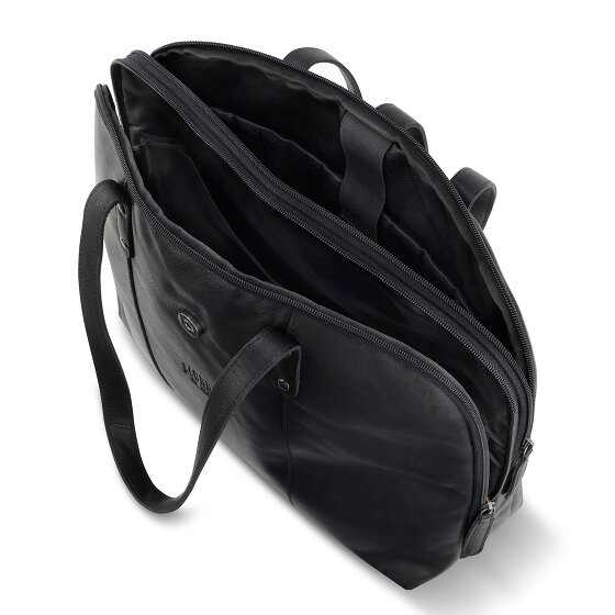 Klondike 1896 Gold Charles Aktentasche Leder 37 cm Laptopfach