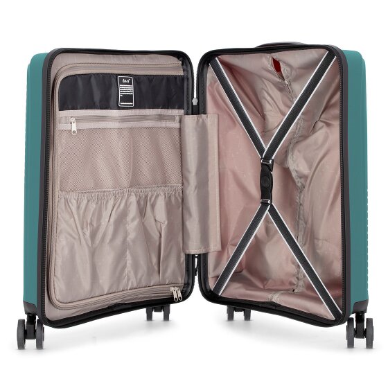 d&n Travel Line 4000 4-Rollen Kabinentrolley 55 cm