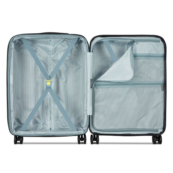 Delsey Paris Meteor 4 Rollen Trolley 68 cm mit Dehnfalte