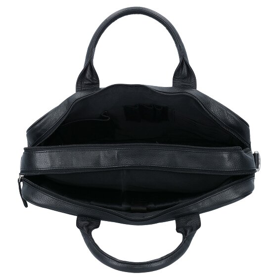 Dermata Aktentasche Leder 40 cm Laptopfach