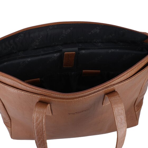 Plevier Rock Shopper Tasche Leder 41 cm Laptopfach