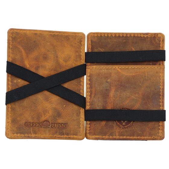 Greenburry Vintage Magic Geldbörse RFID Leder 10 cm