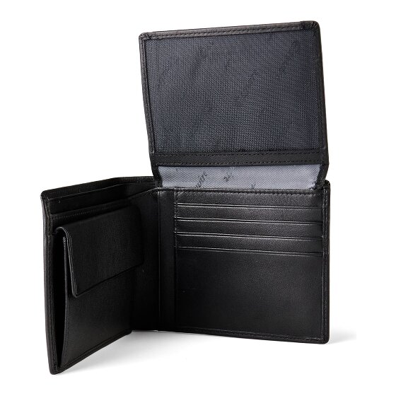 Esquire Logo Geldbörse RFID Schutz Leder 12 cm