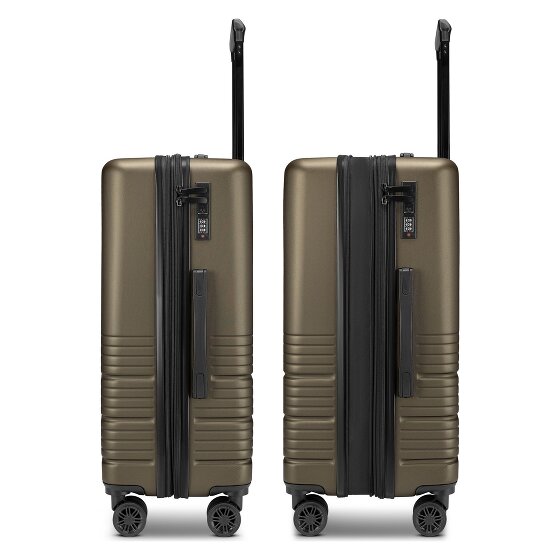 camel active Hanoi 4 Rollen Trolley M 65 cm mit Dehnfalte