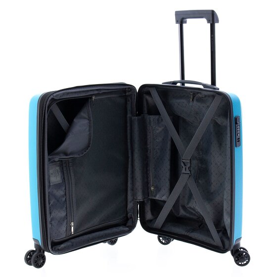 Gladiator 1700 4 Rollen Kabinentrolley 55 cm mit Dehnfalte