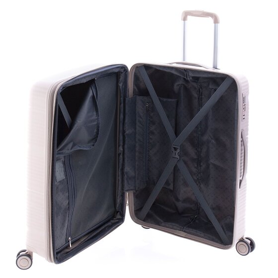 Gladiator 0800 4 Rollen Trolley 65 cm mit Dehnfalte
