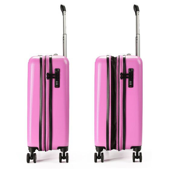 Gabol Future Plus 4 Rollen Kabinentrolley 55 cm mit Dehnfalte