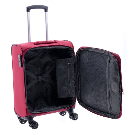 Gladiator 2000 4 Rollen Kabinentrolley 55 cm mit Dehnfalte