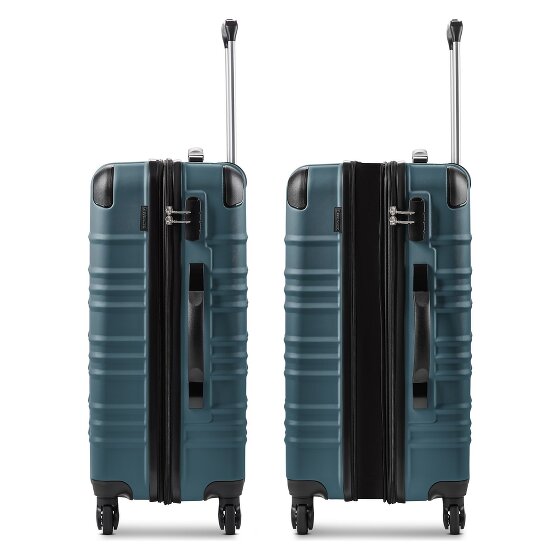 Wenger Amplar Evo 4 Rollen Trolley M 65 cm mit Dehnfalte