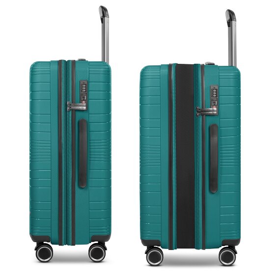 Franky Dallas 3.0 4 Rollen Trolley M 65 cm mit Dehnfalte