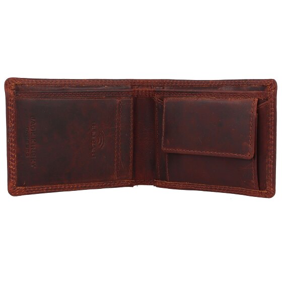 Jack Kinsky Monterey 104 Geldbörse RFID Schutz Leder 10.5 cm
