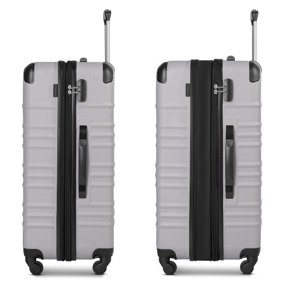 Wenger Amplar Evo 4 Rollen Trolley L 75 cm mit Dehnfalte