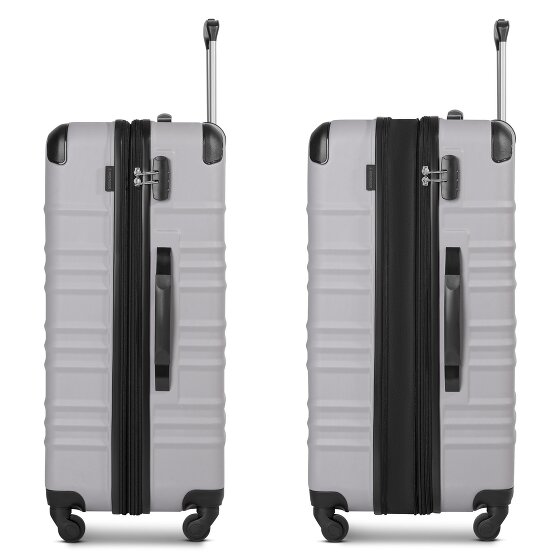 Wenger Amplar Evo 4 Rollen Trolley L 75 cm mit Dehnfalte