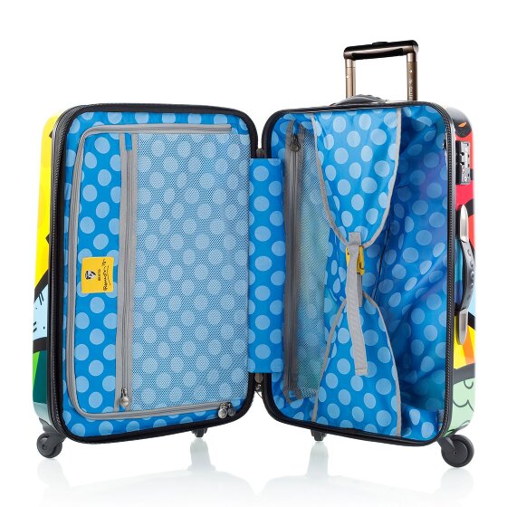 Heys Britto 4 Rollen Trolley L 76 cm mit Dehnfalte